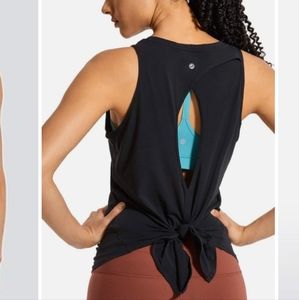Lululemon open back tank